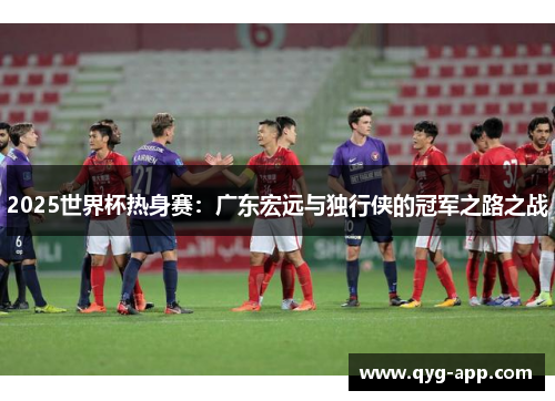 2025世界杯热身赛：广东宏远与独行侠的冠军之路之战