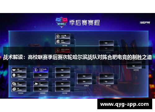 战术解读：高校联赛季后赛次轮哈尔滨战队对阵合肥电竞的制胜之道
